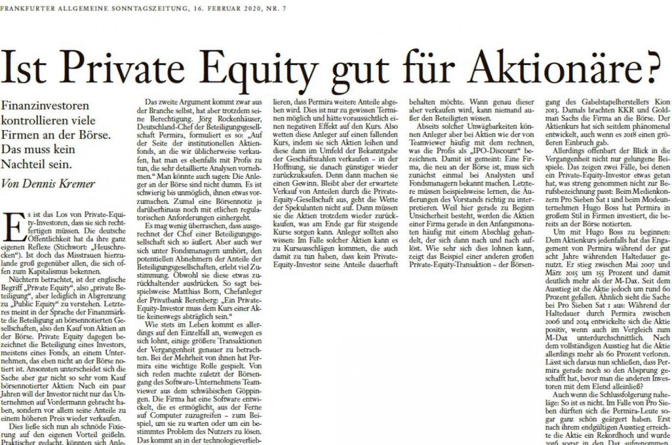 Frankfurter Allgemeine Sonntagszeitung: 